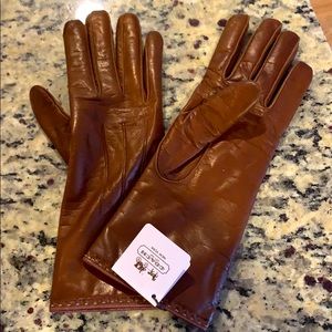 Coach Gloves - Tobacco